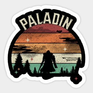 Paladin Sticker